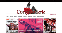 Desktop Screenshot of carregarasorte.com